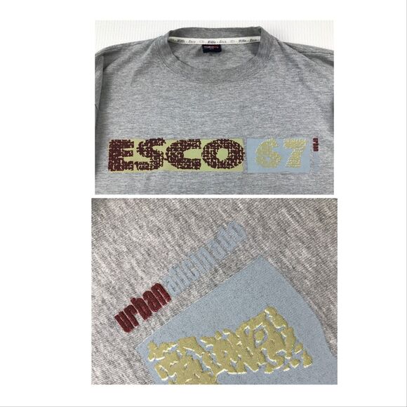 Vintage Willie Esco Mens T-Shirt XXL 2XL Long Sleeve Graphic Lizard Y2K Hip Hop - Picture 4 of 11